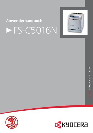 FS-C5016N Anwen...ch 25.10.06.pdf - Kyostatics.net