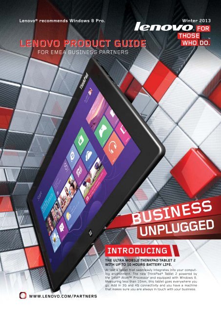 BUSINESS - Lenovo Partner Network