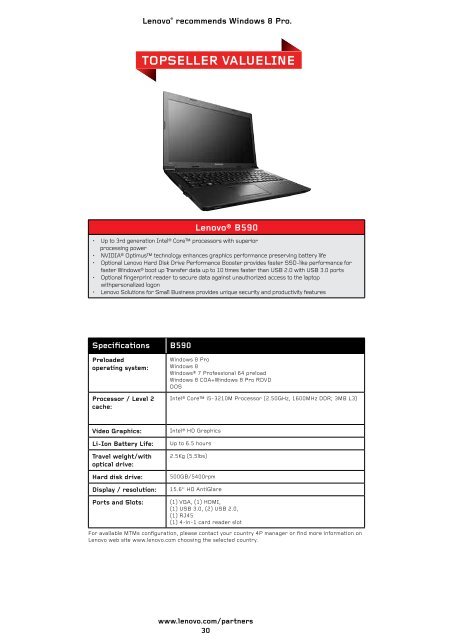 BUSINESS - Lenovo Partner Network