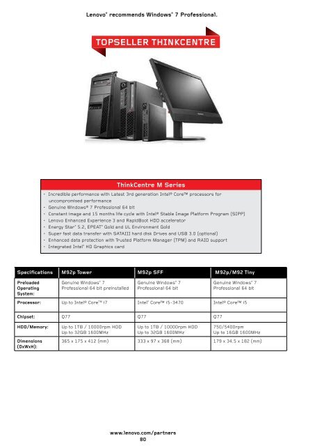 BUSINESS - Lenovo Partner Network