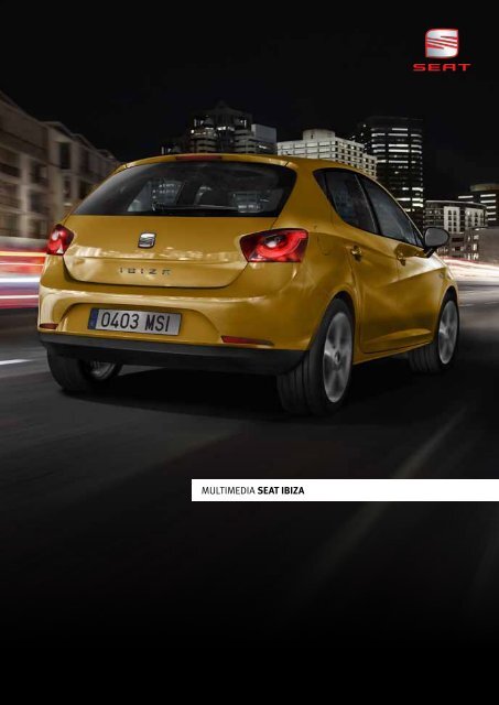 MULTIMEDIA SEAT IBIZA - SEAT.es