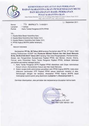 Surat KTP PPNS.pdf - BKIPM - Kementerian Kelautan dan Perikanan