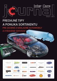 predajné tipy - 01/2012.pdf - Inter Cars