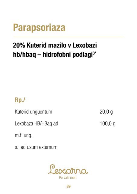 Kuterid Mast Parapsoriaza 30% Diproson
