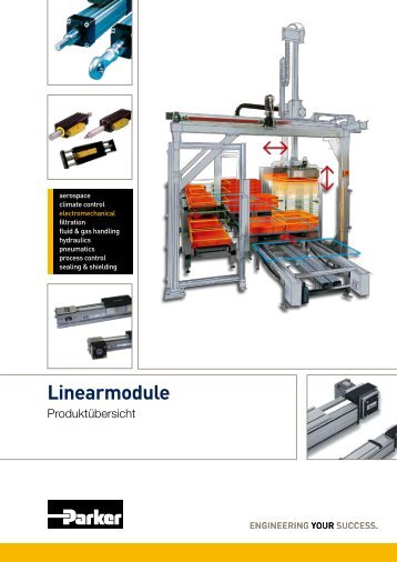 Übersicht der Parker Linearmodule