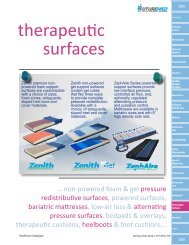 therapeutic surfaces