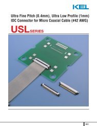 IDC Connector for Micro Coaxial Cable (#42 AWG) - MaxxVision