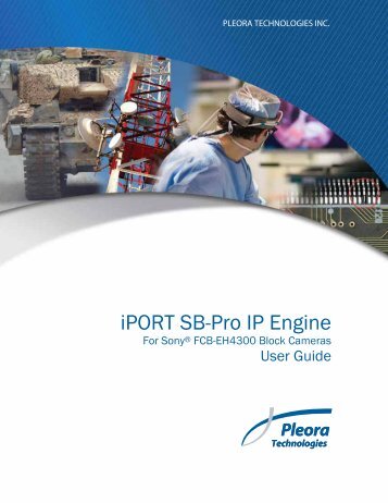 iPort SB-Pro IP Engine User Guide - MaxxVision