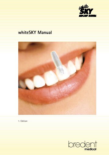 whiteSKY Manual - Bredent group UK