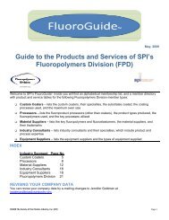 FluoroGuide - Fluoropolymers Division