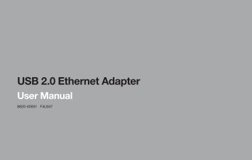 USB 2.0 Ethernet Adapter - Belkin