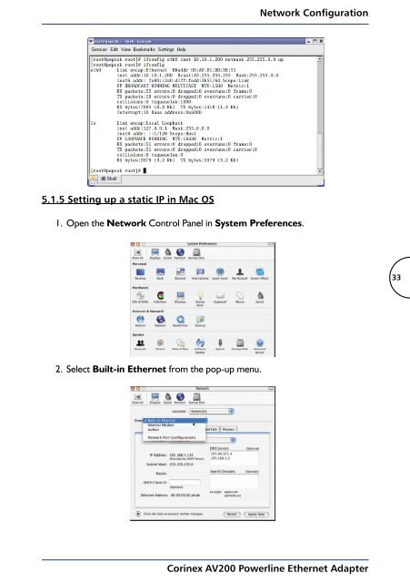 User Guide Corinex AV200 Powerline Ethernet Adapter