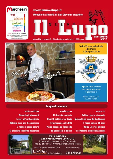 Settembre 2011 - Il Nuovo Lupo