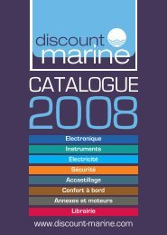 Catalogue - Electronique (5 Mo) - Discount Marine