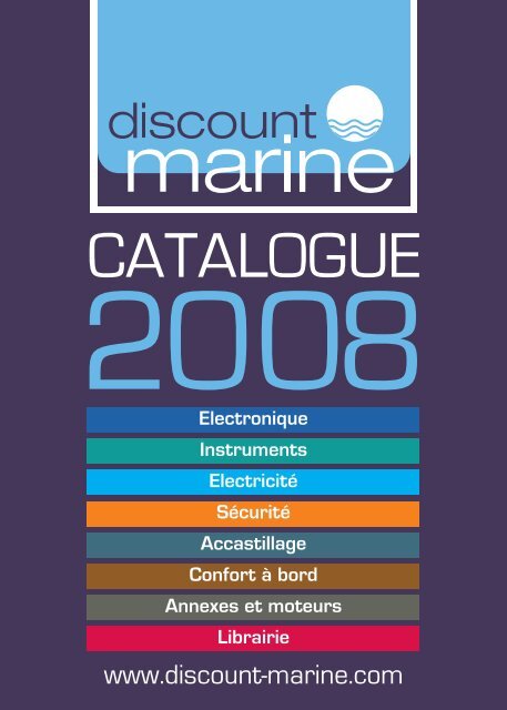 Catalogue - Electronique (5 Mo) - Discount Marine