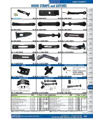 HOOD STRAPS and LATCHES - Marshall Distributing