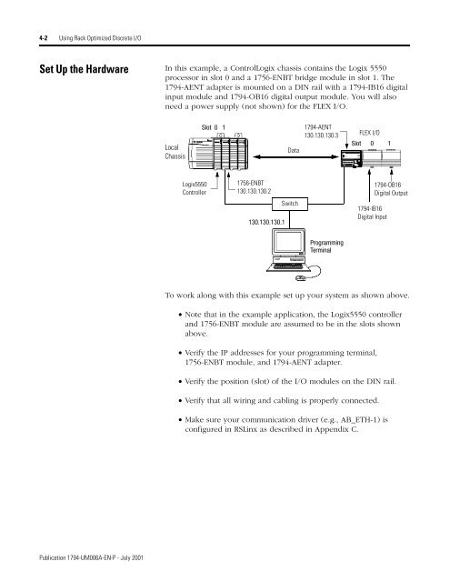 FLEX I/O EtherNet/IP Adapter Module User Manual, 1794-UM006A ...