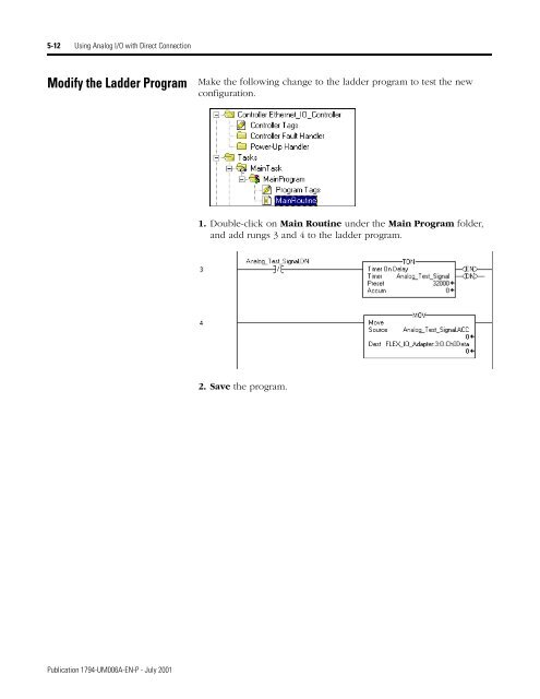 FLEX I/O EtherNet/IP Adapter Module User Manual, 1794-UM006A ...