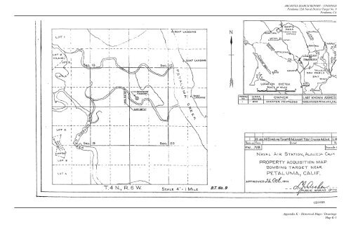 Petaluma Bombing Target Archive Search Report ... - Corpsfuds.org