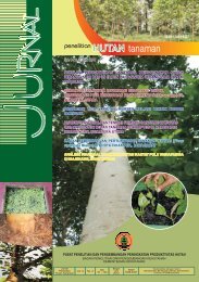 Cover dan Balikan.cdr - Pusat Litbang Hutan Tanaman