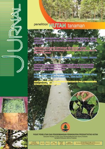 Cover dan Balikan.cdr - Pusat Litbang Hutan Tanaman