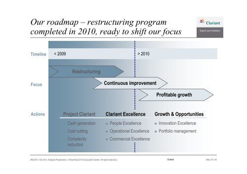 Q3 2010 Analyst Presentation