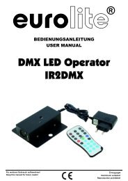 DMX LED Operator IR2DMX