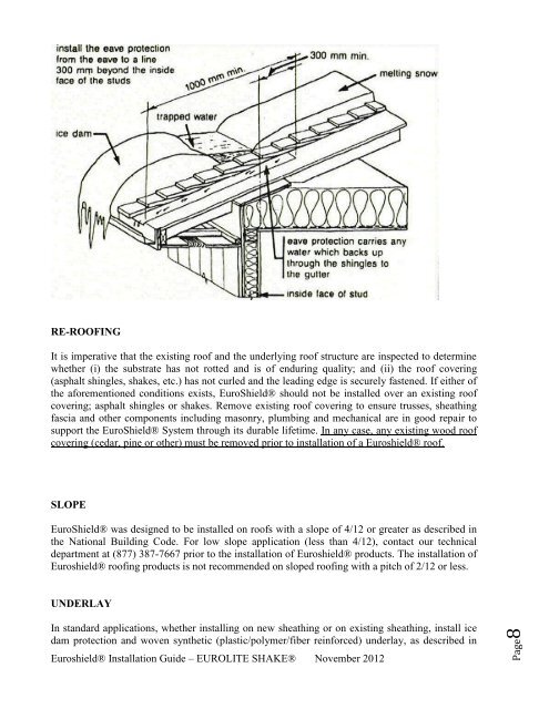 Download EuroLite Shake® Installation Manual - Euroshield