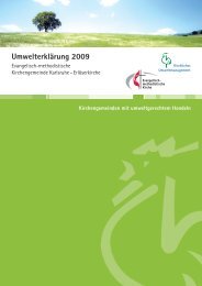 Umwelterklärung der Erlöserkirche (PDF) - Evangelisch ...