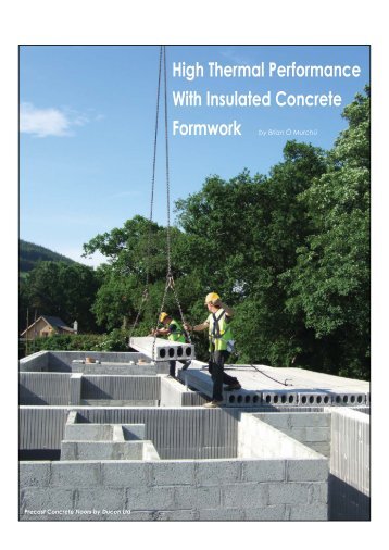 High Thermal Performance With Insulated Concrete Formwork