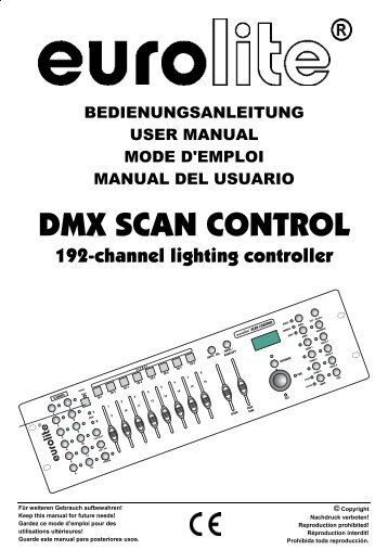 Eurolite Dmx Инструкция