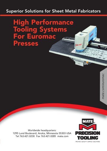 Download Euromac Tooling Systems Catalog LIT00149
