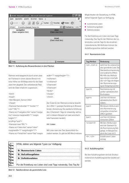 WissenHeute Nr. 06/2004 - Deutsche Telekom Training GmbH ...