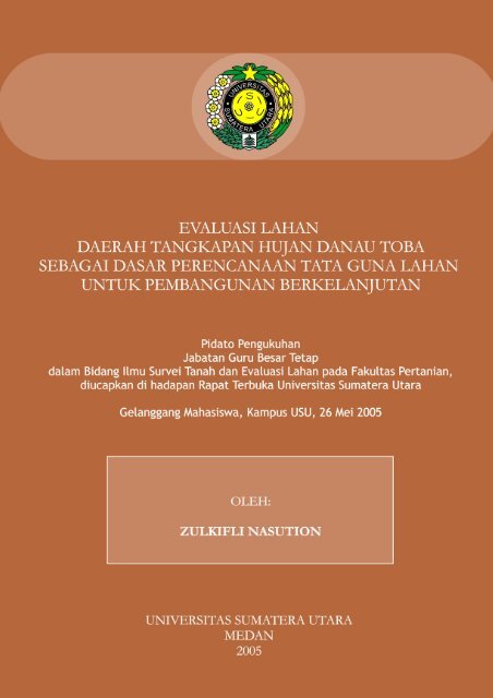 Prof. Ir. Zulkifli Nasution, M.Sc. Ph.D - Universitas Sumatera Utara