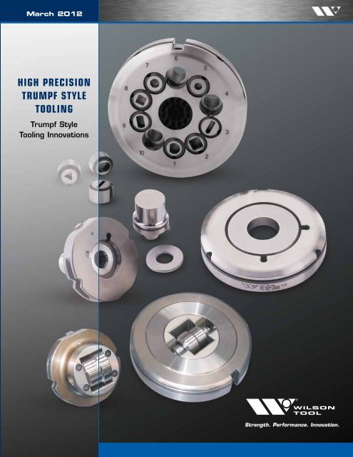 Wilson Tool Die Clearance Chart