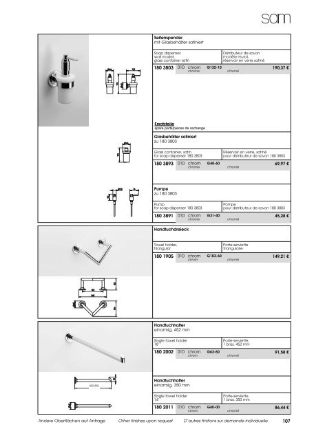 PREISLISTE