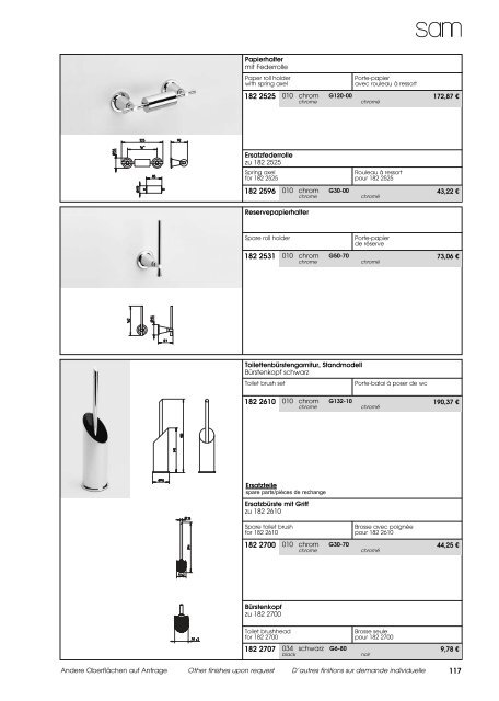 PREISLISTE