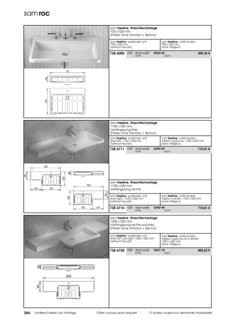 PREISLISTE