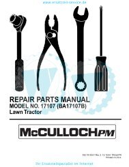 IPL, McCulloch, 17107, BA17107B, 964773302, 2004-12, Tractor