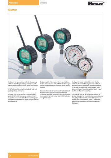 D4-D11 - Diagtronics Manometer - DE 1