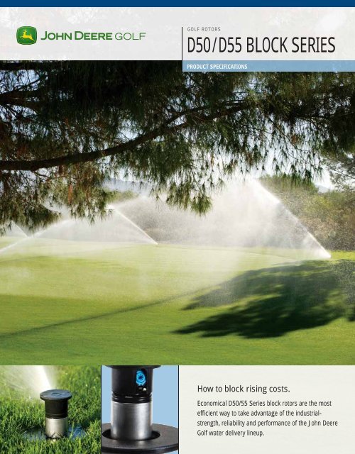 D50 / D55 BLOCK SERIES John Deere