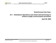 SmartConnect Use Case: D11 - Southern California Edison