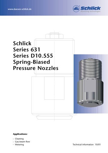 Series D10.555, 631 - Düsen-Schlick GmbH