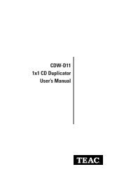 User's Manual CDW-D11 1x1 CD Duplicator - CDROM2GO.com