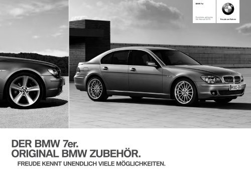E65 DE Titel.indd - BMW Deutschland