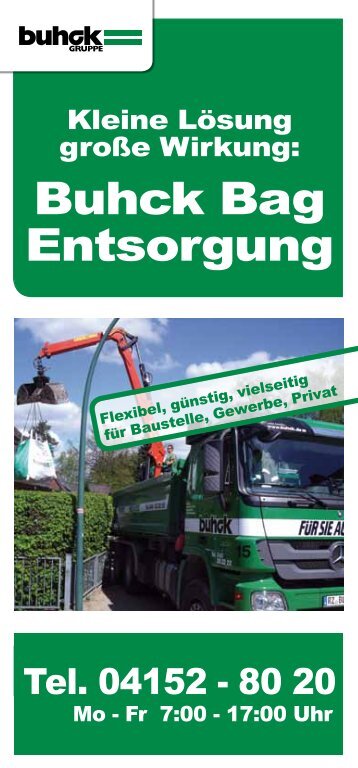 Buhck Bag Entsorgung - Buhck Umweltservices GmbH & Co. KG