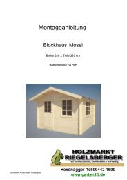 Gartenhaus Mosel.pdf - Holzmarkt Riegelsberger