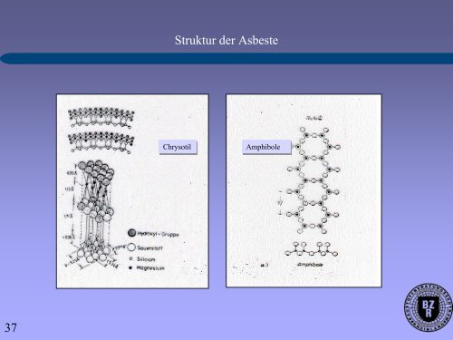 und Instandhaltung an asbesthaltigen Produkten