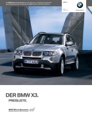 Preise X3 - BMW-Treff