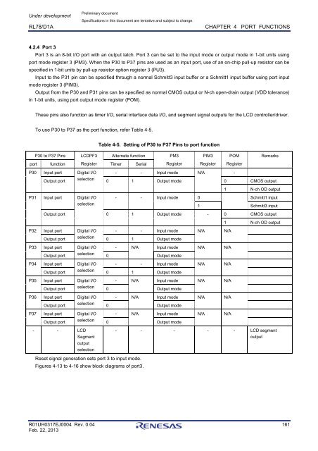 RL78/D1A User's Manual: Hardware - Renesas